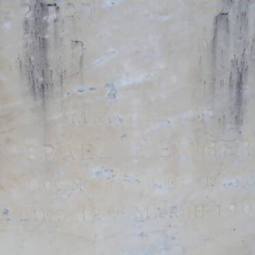 WEINBERG Israel 1886-1908