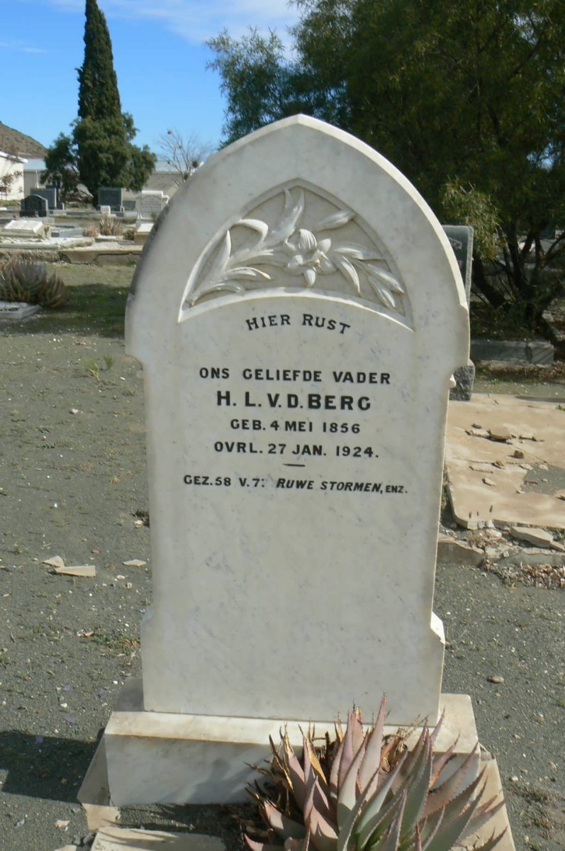 BERG H.L., v.d. 1856-1924