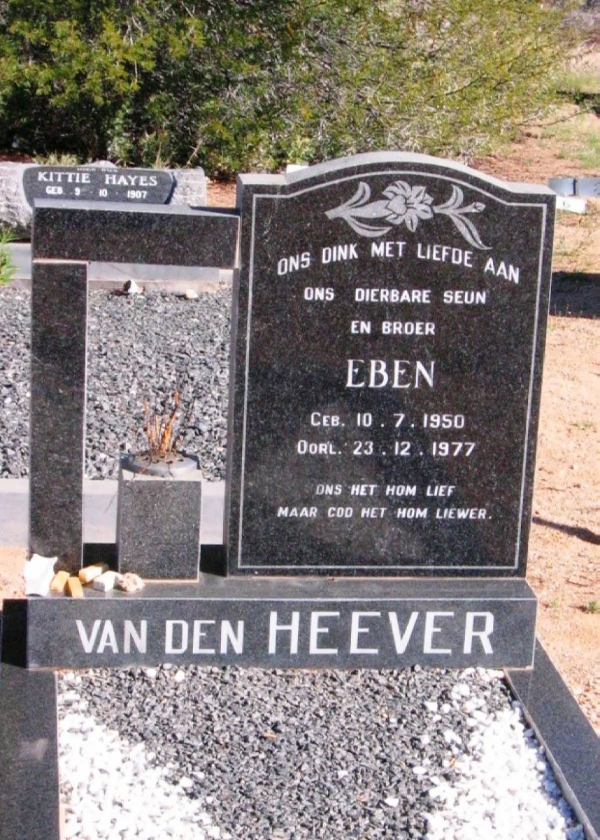 HEEVER Eben, van den 1950-1977