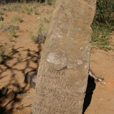 Northern Cape, PRIESKA district, Uitdraai 33, Cypher, farm cemetery