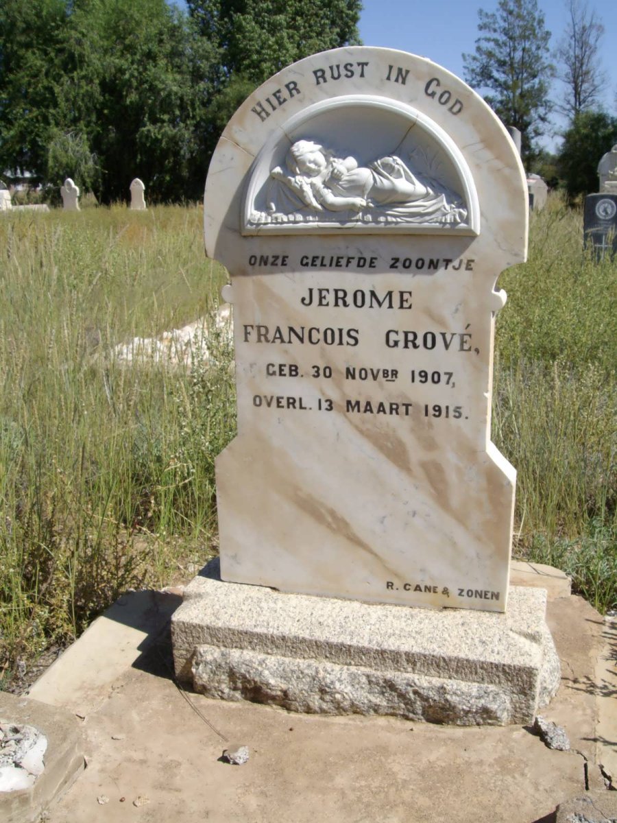 GROVÉ Jerome Francois 1907-1915