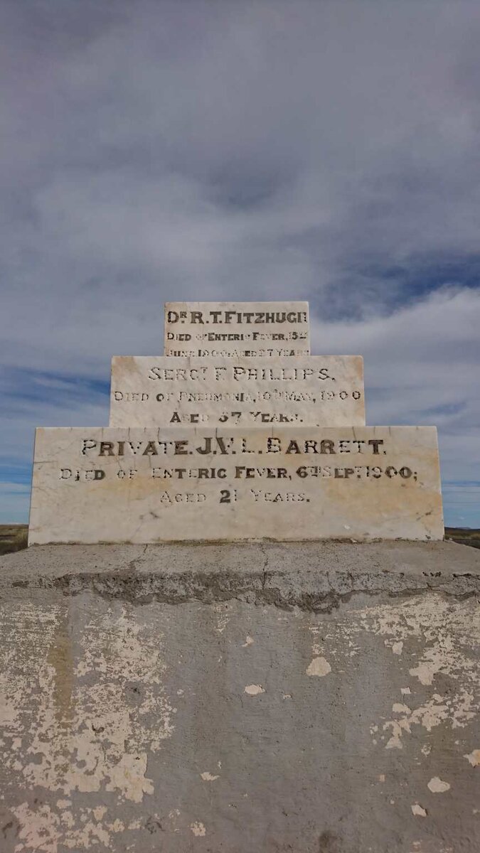 FITZHUGH R.T. -1900 :: PHILLIPS F. -1900 :: BARRETT J.V.L. -1900