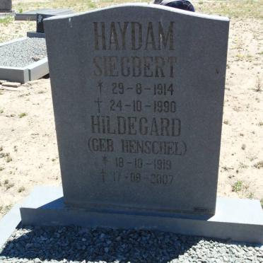 HAYDAM Siegbert 1914-1990 &amp; Hildegard HENSCHEL 1919-2007