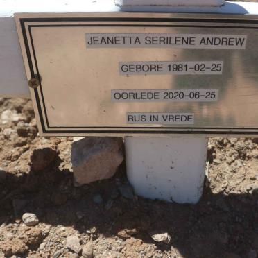 ANDREW Jeanetta Serilene 1981-2020