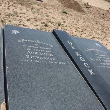 KOCK Abraham Stephanus, de 1921-1994 &amp; Maria Magdalena MARAIS 1929- 