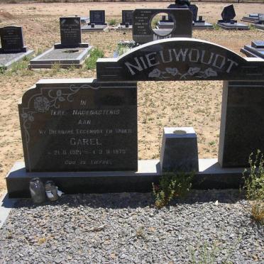 NIEUWOUDT Carel 1921-1975