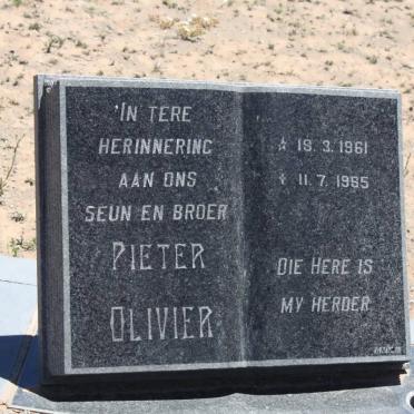 OLIVIER Pieter 1961-1985