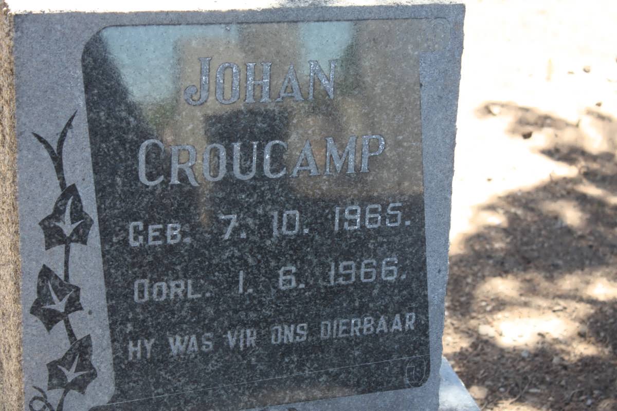 CROUCAMP Johan 1965-1966