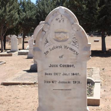 CONROY John 1845-1918