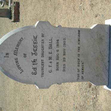 DALL Edith Jessie 1896-1902