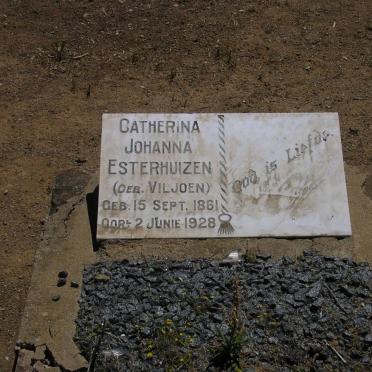 ESTERHUIZEN Catherina Johanna nee VILJOEN 1861-1928