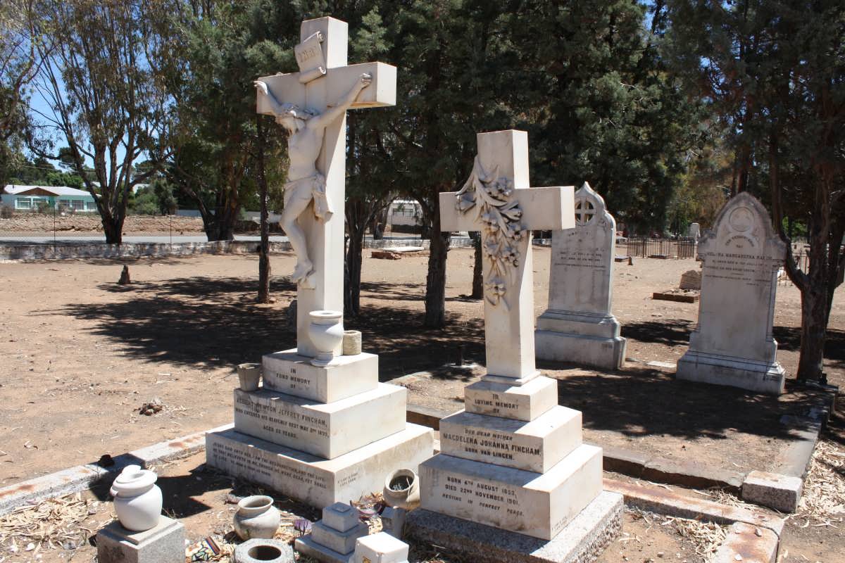 FINCHAM Albert Newton Jeffrey -1899 &amp; Magdelena Johanna VAN LINGEN 1853-1901