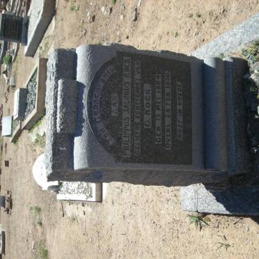 KOCK Philippus Jacobus 1864-1930