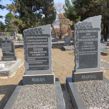 MARAIS Albertus Petrus 1889-1957 &amp; Maria Magdalena V.D. MERWE 1891-1952
