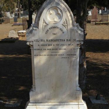 NAUDE Charl Francois 1822-1896 &amp; Helena Margaretha 1829-1900