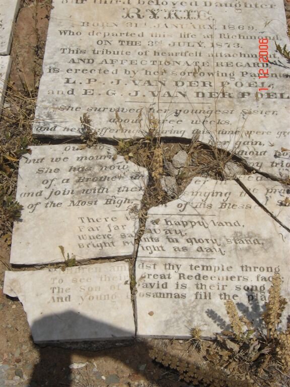 POEL Rykie, van der 1869-1873