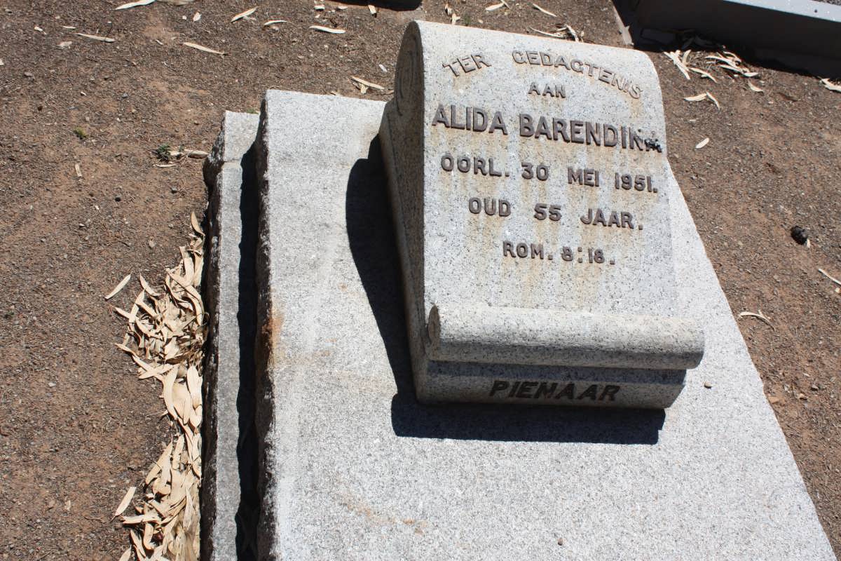 PIENAAR Alida Barendina -1951