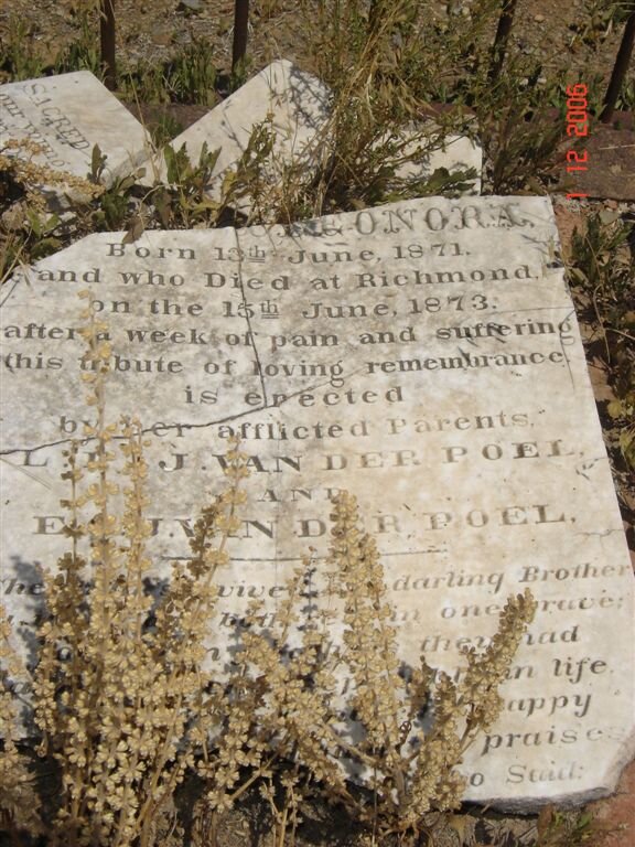 POEL Leonora, van der 1871-1873