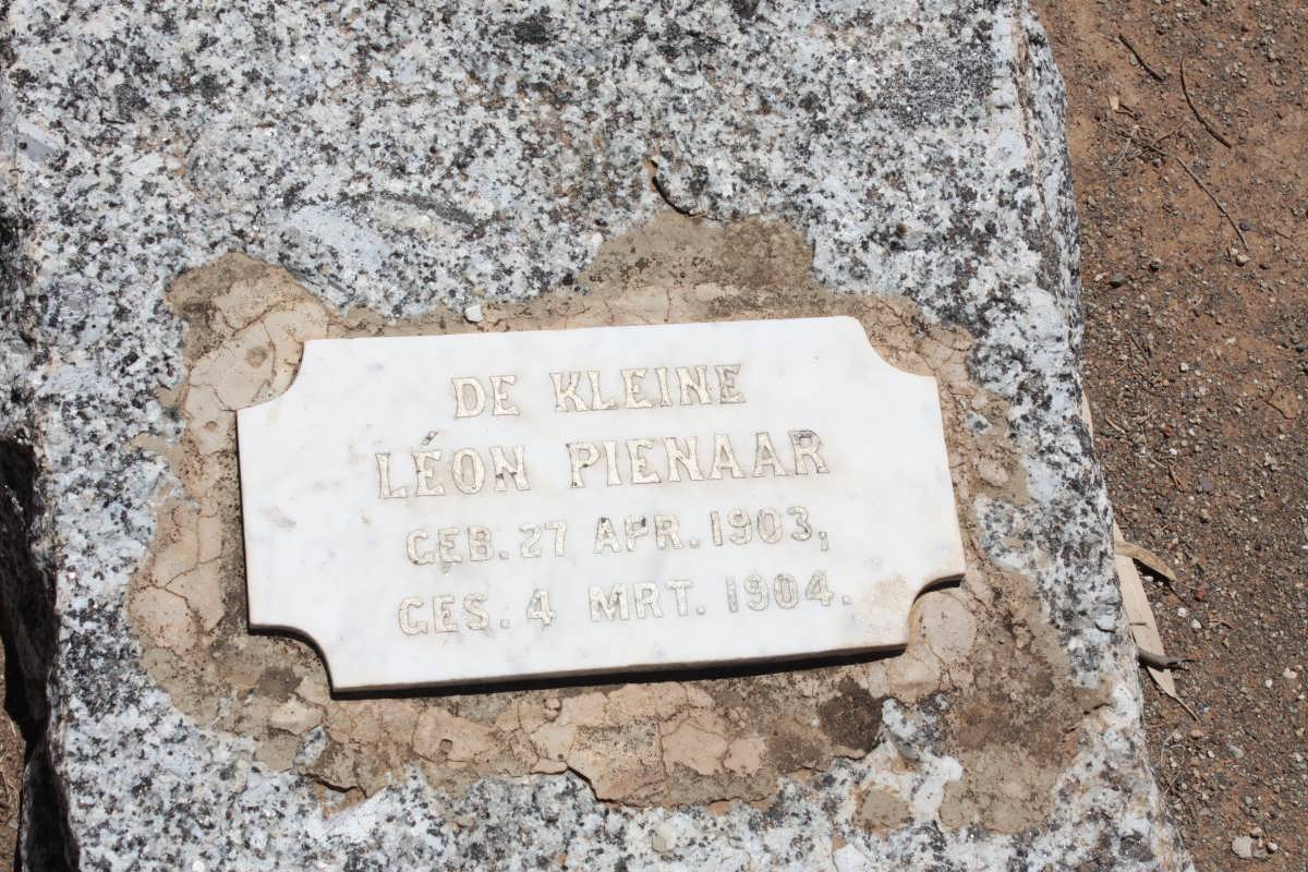 PIENAAR Leon 1903-1904