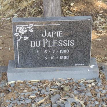 PLESSIS Japie, du 1900-1990