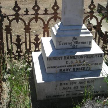 ROBERTS Hubert Hamilton -1914