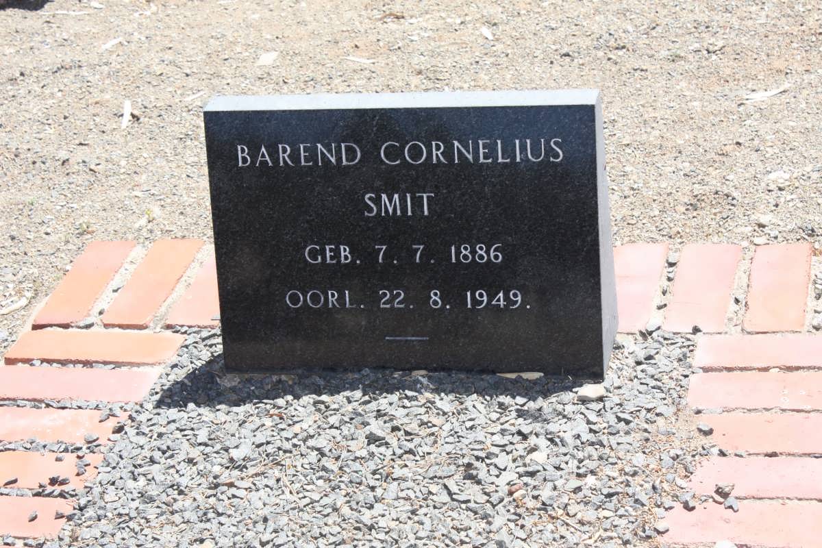 SMIT Barend Cornelius 1886-1949