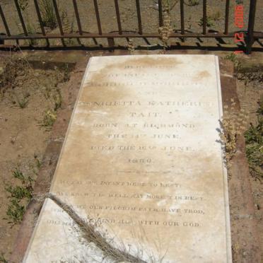 TAIT Murdoc Morrison 1860-1860 :: TAIT Henrietta Katherine 1860-1860