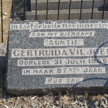 VILJOEN Gertruida -1956