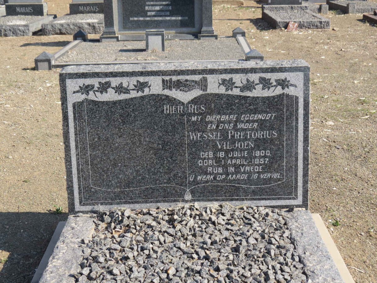 VILJOEN Wessel Pretorius 1900-1957