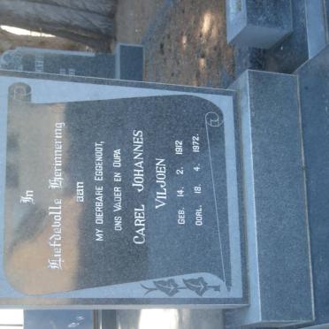 VILJOEN Carel Johannes 1912-1972
