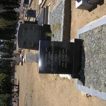 VISSER Francina Carolina 1884-1974