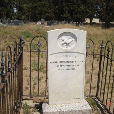 WARNER Maximilian Murdoch 1880-1884