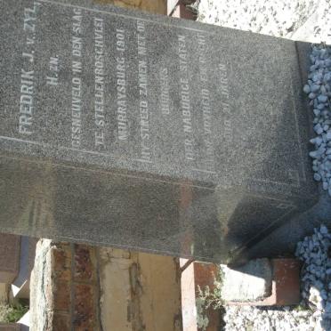 ZYL Fredrik, van -1901