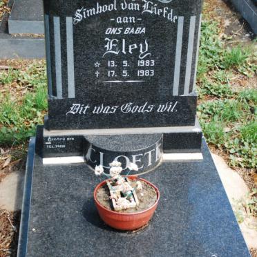 CLOETE Eley 1983-1983