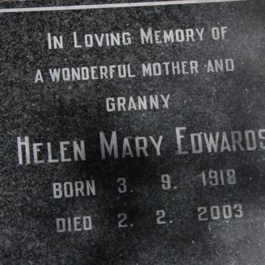 EDWARDS Helen Mary 1918-2003
