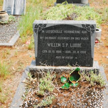 LUBBE Willem S.P. 1886-1959