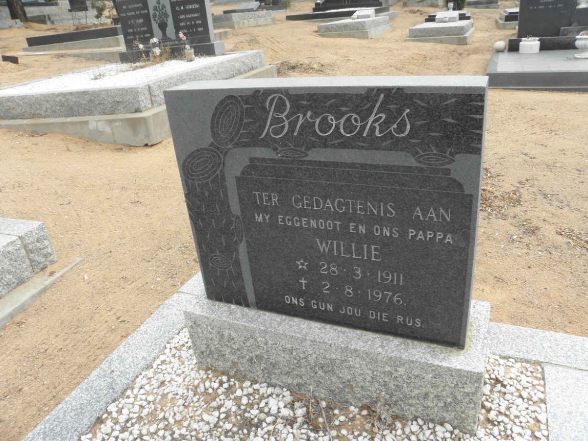 BROOKS Willie 1911-1976