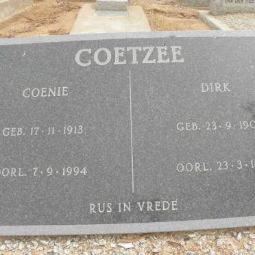 COETZEE Dirk 1909-1985 &amp; Coenie 1913-1994