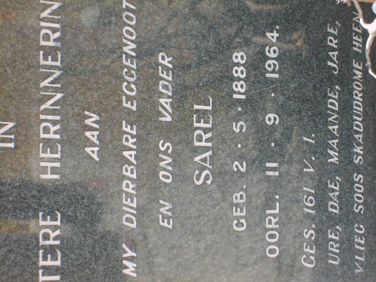 COETZEE Sarel 1888-1964