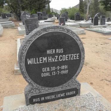 COETZEE Willem H.v.Z. 1891-1969