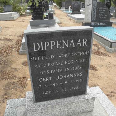 DIPPENAAR Gert Johannes 1914-1978