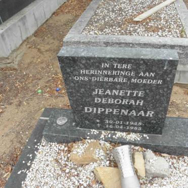 DIPPENAAR Jeanette Deborah 1945-1983