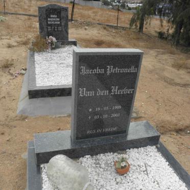 HEEVER Jacoba Petronella, van den 1909-2003