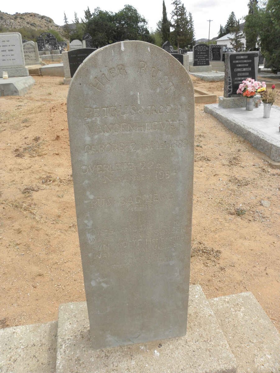 HEEVER Petrus Jacobus, van den 1888-1954