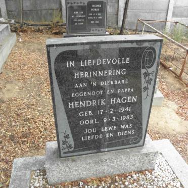 HAGEN Hendrik 1941-1983