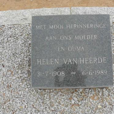 HEERDE Pieter, van 1893-1979 :: van HEERDE Helen 1908-1989 :: van HEERDE Gerrit Lodewyk Louis 1931-2008