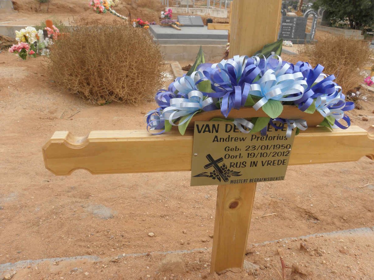 HEEVER Andrew Pretorius, van den 1950-2012