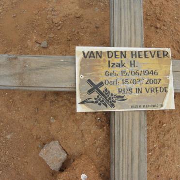 HEEVER Izak H., van den 1946-2007