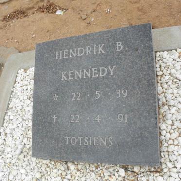 KENNEDY Hendrik B. 1939-1991