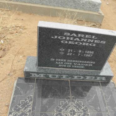 MULDER Sarel Johannes Georg 1896-1967
